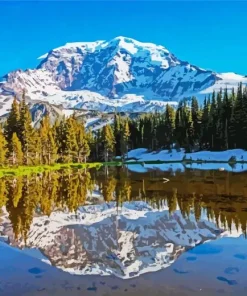 Mount Rainier Diamond Painting