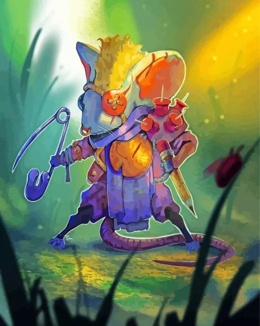 Mouse Warrior Diamond Painting Mouse Warrior Diamond Painting
