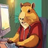 Mr Wombat Diamond Painting