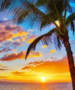 Napili Bay Sunset Diamond Painting