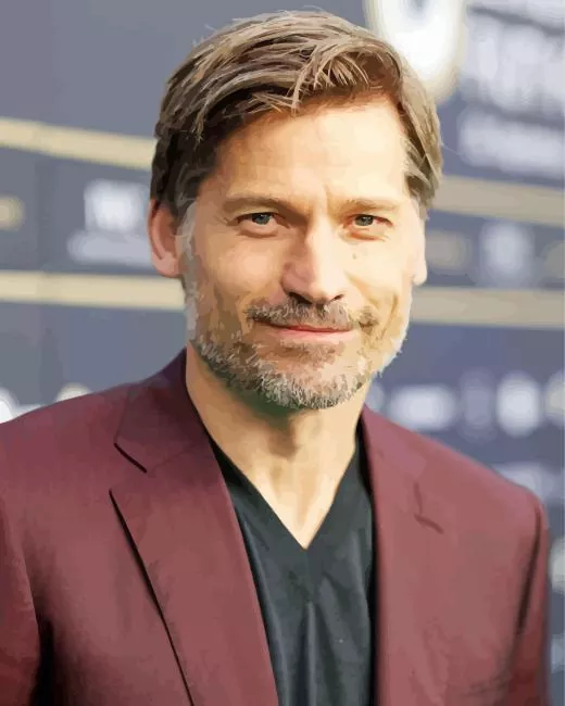 Nikolaj Coster Waldau Diamond Painting Nikolaj Coster Waldau Diamond Painting