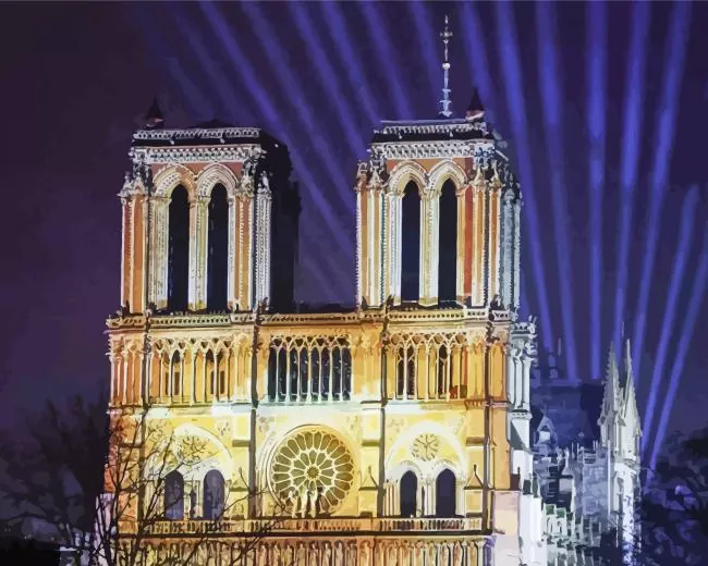 Notre Dame Cathedral Diamond Painting Notre Dame Cathedral Diamond Painting