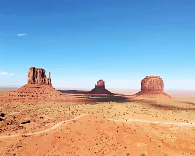 Oljato Monument Valley Diamond Painting Oljato Monument Valley Diamond Painting