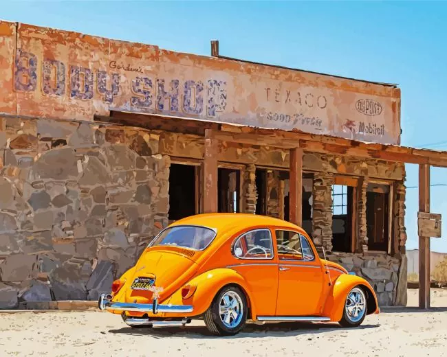 Orange Beetle Diamond Painting Orange Beetle Diamond Painting