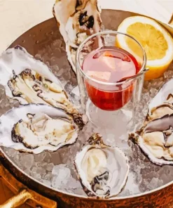 Oyster Dish Diamond Painting