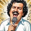 Pablo Escobar Caricature Diamond Painting