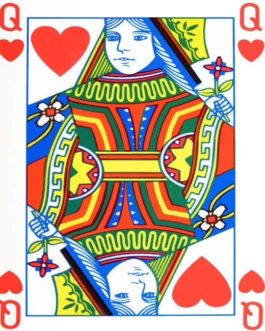 Queen Card Diamond Painting Queen Card Diamond Painting