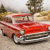 Red 57 Chevy Diamond Painting