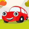 Red Cartoon Car Diamond Painting