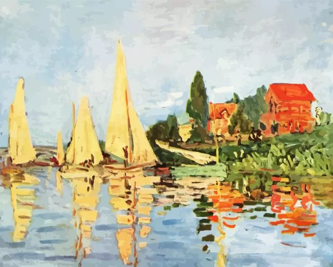 Regattas at Argenteuil Diamond Painting Regattas at Argenteuil Diamond Painting