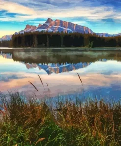 Two Jack Lake Diamond Painting