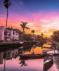 Venice Canal California Diamond Painting