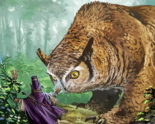Wild Owlbear Diamond Painting Wild Owlbear Diamond Painting