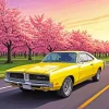 Yellow Charger Diamond Painting