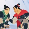 Mulan and Li Shang Diamond Painting