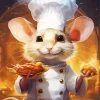 Chef Mouse Diamond Painting