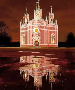 Chesme Church Russia Diamond Painting