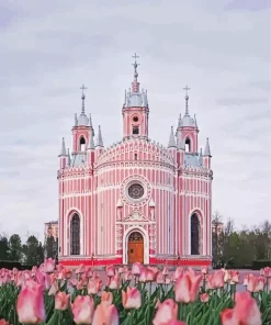 Chesme Church Saint Petersburg Diamond Painting