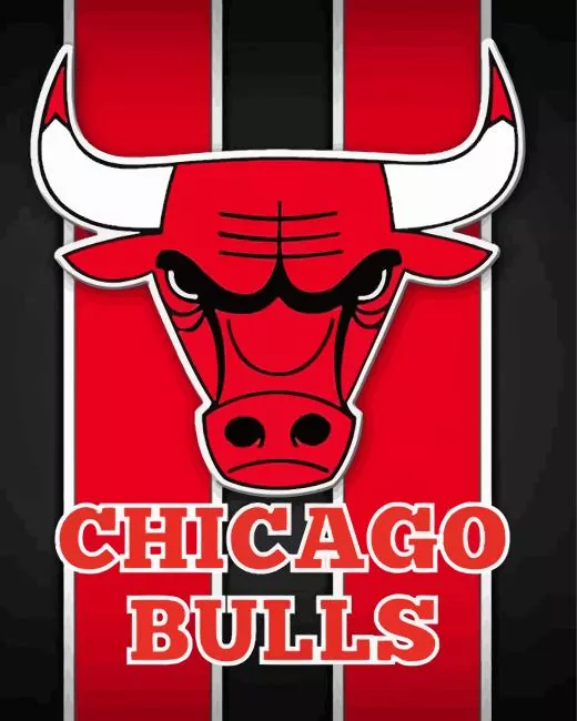 Chicago Bulls Symbol Diamond Painting Chicago Bulls Symbol Diamond Painting