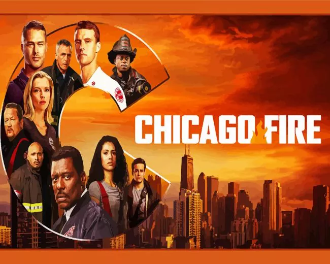 Chicago Fire Diamond Painting Chicago Fire Diamond Painting