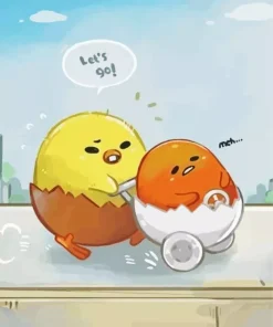 Chick from Gudetama Diamond Painting