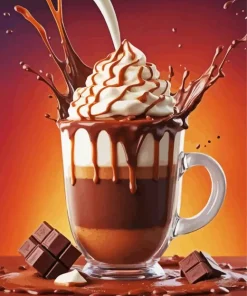 Chocolate Drink Diamond Painting