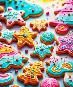 Christmas Cookies Diamond Painting