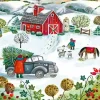 Christmas Farm Art Diamond Painting