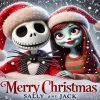 Christmas Sally and Jack Diamond Painting