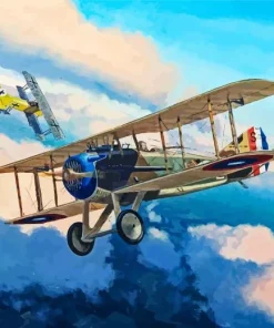Classic Airplanes Diamond Painting