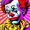 Clown Crying Diamond Painting
