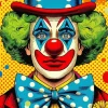 Clown Pop Art Diamond Painting