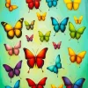 Colorful Butterflies Diamond Painting