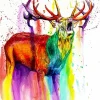 Colorful Deer Diamond Painting