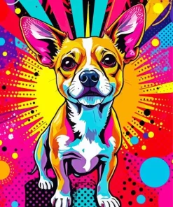 Colorful Dog Diamond Painting