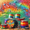 Colorful Drum Diamond Painting