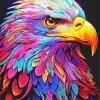 Colorful Eagle Diamond Painting