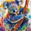 Colorful Koala Diamond Painting