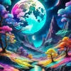 Colorful Landscape Diamond Painting