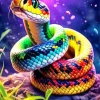Colorful Snake Diamond Painting
