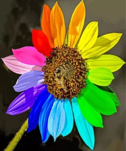 Colorful Sunflower Diamond Painting