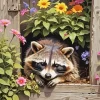 Cute Raccoon Diamond Painting