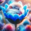 Cute Sleeping Mouse Diamond Painting