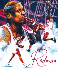 Dennis Rodman Diamond Painting