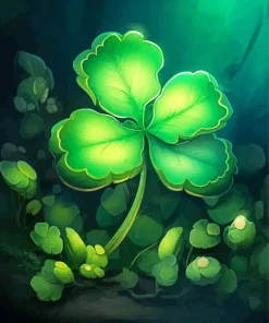Four Leaf Clover Diamond Painting