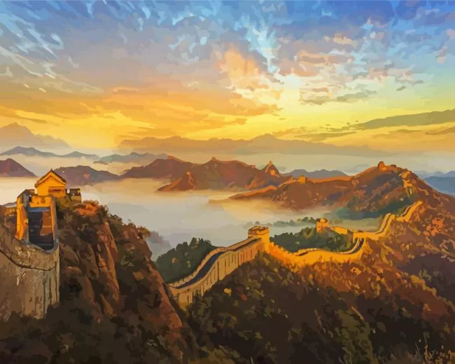 Great Wall of China Diamond Painting Great Wall of China Diamond Painting