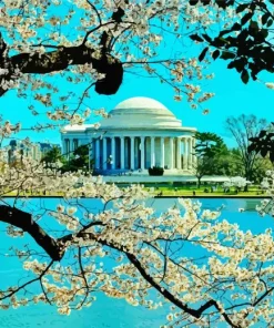 Jefferson Memorial Diamond Painting