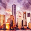 New York City Skyline Diamond Painting
