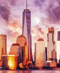 New York City Skyline Diamond Painting