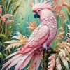 Pink Cockatoo Diamond Painting